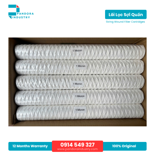 Lõi Lọc Sợi Quấn - String Wound Filter Cartridge Lõi Lọc Sợi Quấn - String Wound Filter Cartridge
