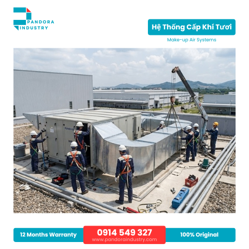 Hệ Thống Cấp Khí Tươi (Make-Up Air Systems)